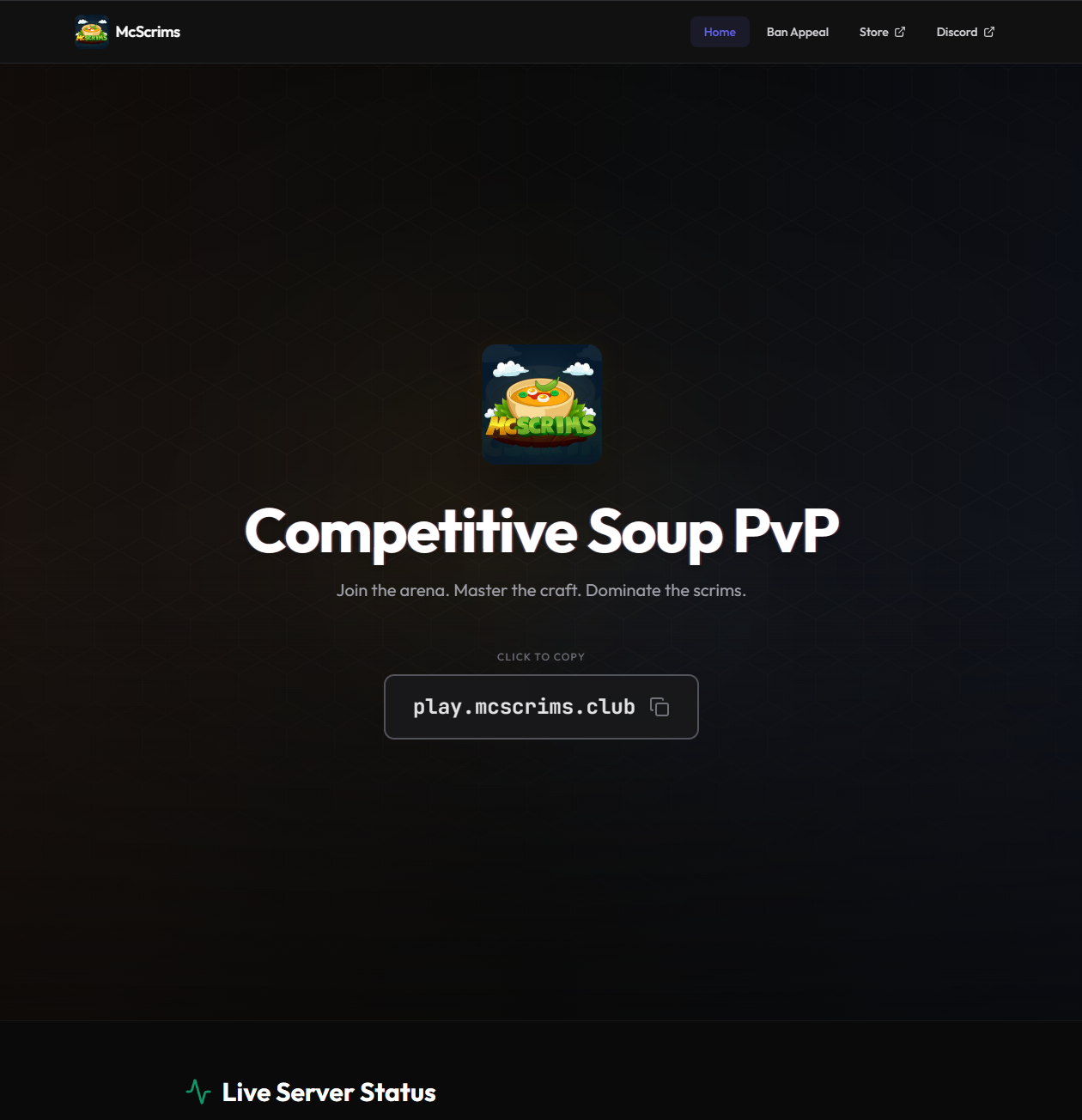 Custom Gaming Community Portal